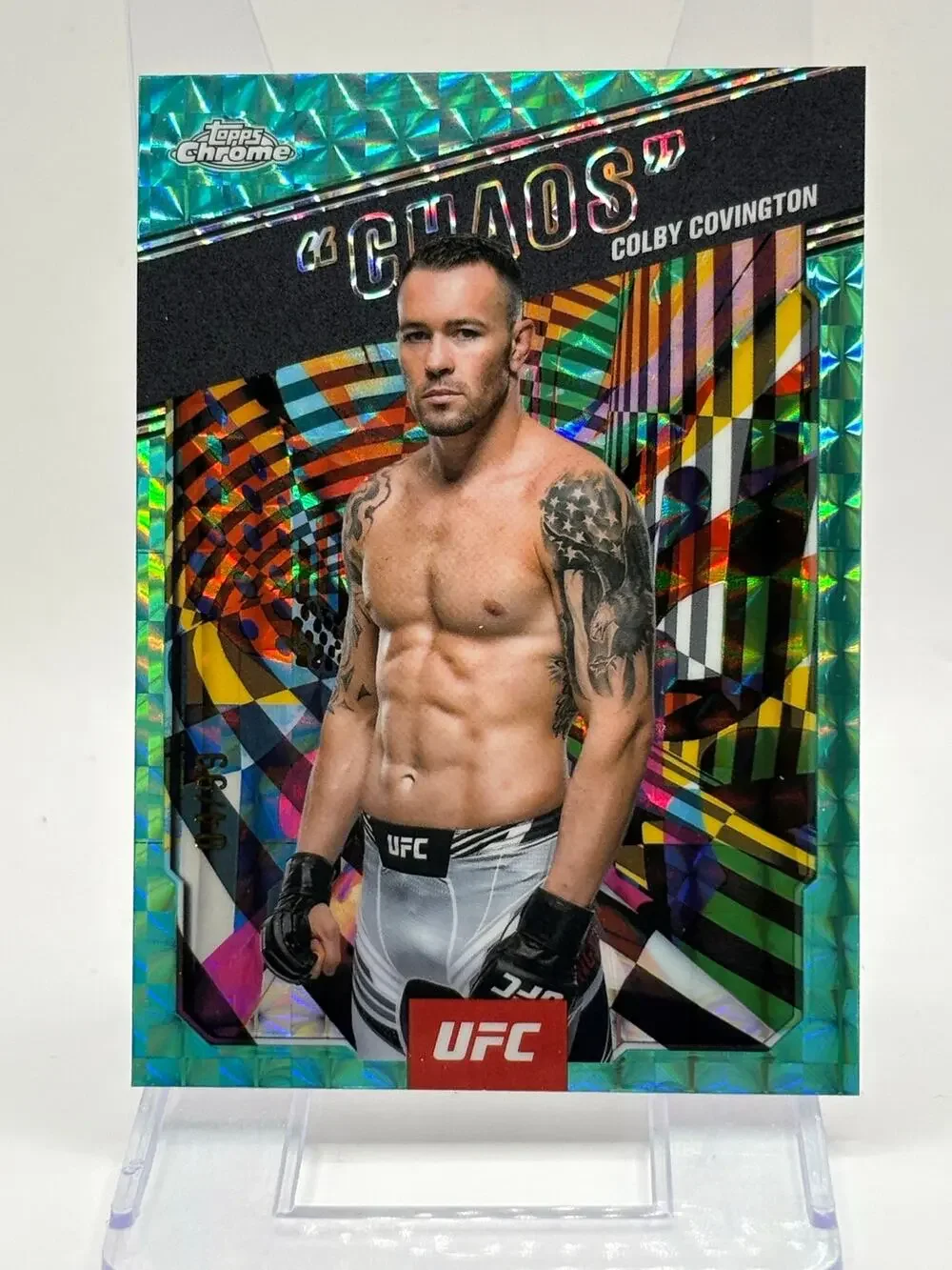 2025 Topps Chrome UFC Colby Covington